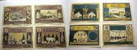 Deutsche Serienscheine 2 x 25 Pfennig + 2 x 75 Pfennig Osnabrück 1918-1922. -