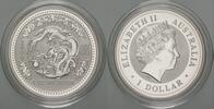 Australien 1 Dollar Elizabeth II., 1952. -