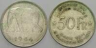 Belgisch Kongo 50 Francs Leopold III. von Belgien -