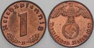 Kleinmünzen - Drittes Reich 1 Reichspfennig Drittes Reich -