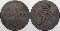 Hessen-Kassel 2 Heller Wilhelm I. 1785-1821. -