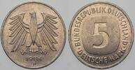 5 Mark Kursmünzen 5 Deutsche Mark Bundesrepublik Deutschland -