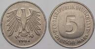 5 Mark Kursmünzen 5 Deutsche Mark Bundesrepublik Deutschland -
