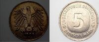 5 Mark Kursmünzen 5 Deutsche Mark Bundesrepublik Deutschland -