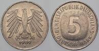 5 Mark Kursmünzen 5 Deutsche Mark Bundesrepublik Deutschland -