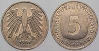 5 Mark Kursmünzen 5 Deutsche Mark Bundesrepublik Deutschland -