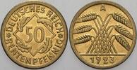 Kleinmünzen - Weimarer Republik 50 Rentenpfennig Weimarer Republik -