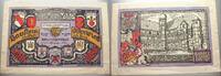 Notgeld der besonderen Art 500 Mark Osterwiecker Ledergeld 1922/1923. -