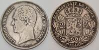 Belgien-Königreich 2 1/2 Franc Leopold I 1831-1865. -