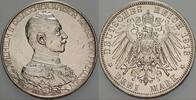 Preußen 3 Mark Wilhelm II. 1888-1918. -