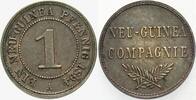 Neuguinea 1 Neu-Guinea-Pfennig Wilhelm II. -