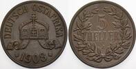 Deutsch Ostafrika 5 Heller WILHELM II., -