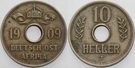 Deutsch Ostafrika 10 Heller WILHELM II., -