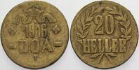 Deutsch Ostafrika 20 Heller Wilhelm II., -