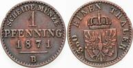 Preußen 1 Pfennig Wilhelm I. 1861-1888. -