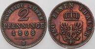 Preußen 2 Pfennig Wilhelm I. 1861-1888. -