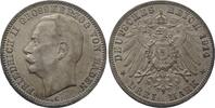 Baden 3 Mark 1914 G Friedrich II. 1907-1918. Patina, vorz&uuml;glich - Stempe... 389.79 元  ＋  97.45 元 运费