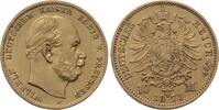 Preu&szlig;en 10 Mark 1873 A Wilhelm I. 1861-1888. Vorz&uuml;glich 4,482.60 元  ＋  113.04 元 运费