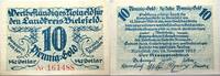 Das Papiernotgeld von Westfalen 10 Goldpfennig 28.November 1923 LANDKREI... 140.32 元  ＋  77.96 元 运费