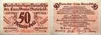 Das Papiernotgeld von Westfalen 50 Goldpfennig 28.November 1923 LANDKREI... 140.32 元  ＋  77.96 元 运费