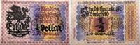 Das Papiernotgeld von Westfalen 2,10 Goldpmark / 1/2 Dollar 1923-11-08 L... 218.28 元  ＋  97.45 元 运费