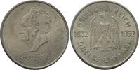Gedenkm&uuml;nzen - Weimarer Republik 3 Reichsmark 1932 F Johann Wolfgang von... 623.67 元  ＋  97.45 元 运费