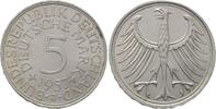 5 Mark Kursm&uuml;nzen 5 Deutsche Mark 1957 J Bundesrepublik Deutschland Vorz... 584.69 元  ＋  97.45 元 运费