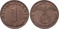 Kleinm&uuml;nzen - Drittes Reich 1 Reichspfennig 1936 E Drittes Reich Patina,... 974.48 元  ＋  97.45 元 运费