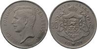 Belgien-K&ouml;nigreich 20 Francs 1931 Albert I. 1909-1934. Patina, kl. Rdf.,... 327.42 元  ＋  97.45 元 运费