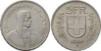 Schweiz-Eidgenossenschaft 5 Franken 1940 Patina, vorz&uuml;glich 272.85 元  ＋  97.45 元 运费