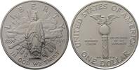 Vereinigte Staaten von Amerika 1 Dollar 1989 D Gedenkm&uuml;nzen. Stempelglanz 584.69 元  ＋  97.45 元 运费
