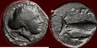 AE 400-375 M.Ö. Chr.  MYSIA, HARPAGION - AE 10, yaklaşık 400-375 BC f / ss 225,00 EUR + 13,00 EUR kargo