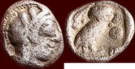 AR Hemiobol MÖ 449-413 - Davası  ATTIKA, ATEN (ATİNA) - 449-413 BC 110,00 EUR + 13,00 EUR kargo