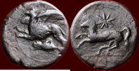 AE 360-340 M.Ö. Chr.  SICILY, ALAISA “KAINON” - AE 23, yaklaşık 360-340 B ... 135,00 EUR + 13,00 EUR kargo
