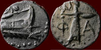 AE 190-167 M.Ö. / Chr.  LYCIA, PHASELIS - AE 16, yaklaşık 190-167 BC ss + / ... 75,00 EUR + 11,00 EUR kargo