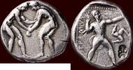 AR Stater MÖ 400-370 - Davası  PAMPHYLIA, ASPENDOS - 400-370 BC ss / ss- 375,00 EUR + 13,00 EUR kargo