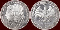 5 Mark GERMANY - BRD -  1967 F, Stuttgart “von Humboldt” proof
