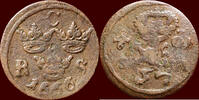 1/6 Öre SWEDEN, KINGDOM - CARL XI, 1660-1697 - M. (Silver Mynt), Avesta -