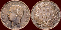 20 Reis PORTUGAL, KINGDOM - LUIZ I, 1861-1889 - -