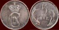 5 Øre DENMARK, KINGDOM - CHRISTIAN IX, 1863-1906 - -