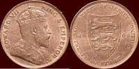 1/24 Shilling ISLE OF JERSEY - EDWARD VII, 1901-1910 - -