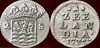 Zeeland Dubbele wapenstuiver NOORDELIJKE NEDERLANDEN (NETHERLANDS) - REPUBLIEK, 1581-1795 - ZEELAND - 1732/1, Middelburg -