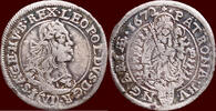 6 Kreuzer HABSBURG EMPIRE / RDR - HUNGARY - LEOPOLD I, 1657-1705 - 1672/71 KB, Kremnitz -