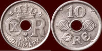 10 Øre DENMARK, KINGDOM - CHRISTIAN X, 1912-1947 - -