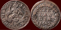 Zeeland Duit NOORDELIJKE NEDERLANDEN (NETHERLANDS) - REPUBLIEK, 1581-1795 - ZEELAND - 1689, Middelburg -