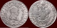 20 Kreuzer HABSBURG EMPIRE - AUSTRIA / ÖSTERREICH - FRANZ II (I), 1792-1835 - 1810A, Wien -