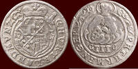 3 Albus GERMANY - TRIER, ERZBISTUM - JOHANN HUGO VON ORSBECK, 1676-1711 - or 3 Petermännchen 1707 GG, Koblenz -