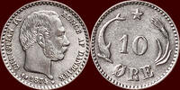 10 Øre DENMARK, KINGDOM - CHRISTIAN IX, 1863-1906 - -