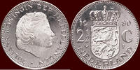 Koninkrijk der Nederlanden 2 ½ Gulden NEDERLAND (NETHERLANDS, KINGDOM) - JULIANA, 1948-1980 - -