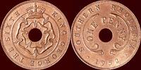 1 Penny SOUTERN RHODESIA - GEORGE VI, 1936-1952 - -